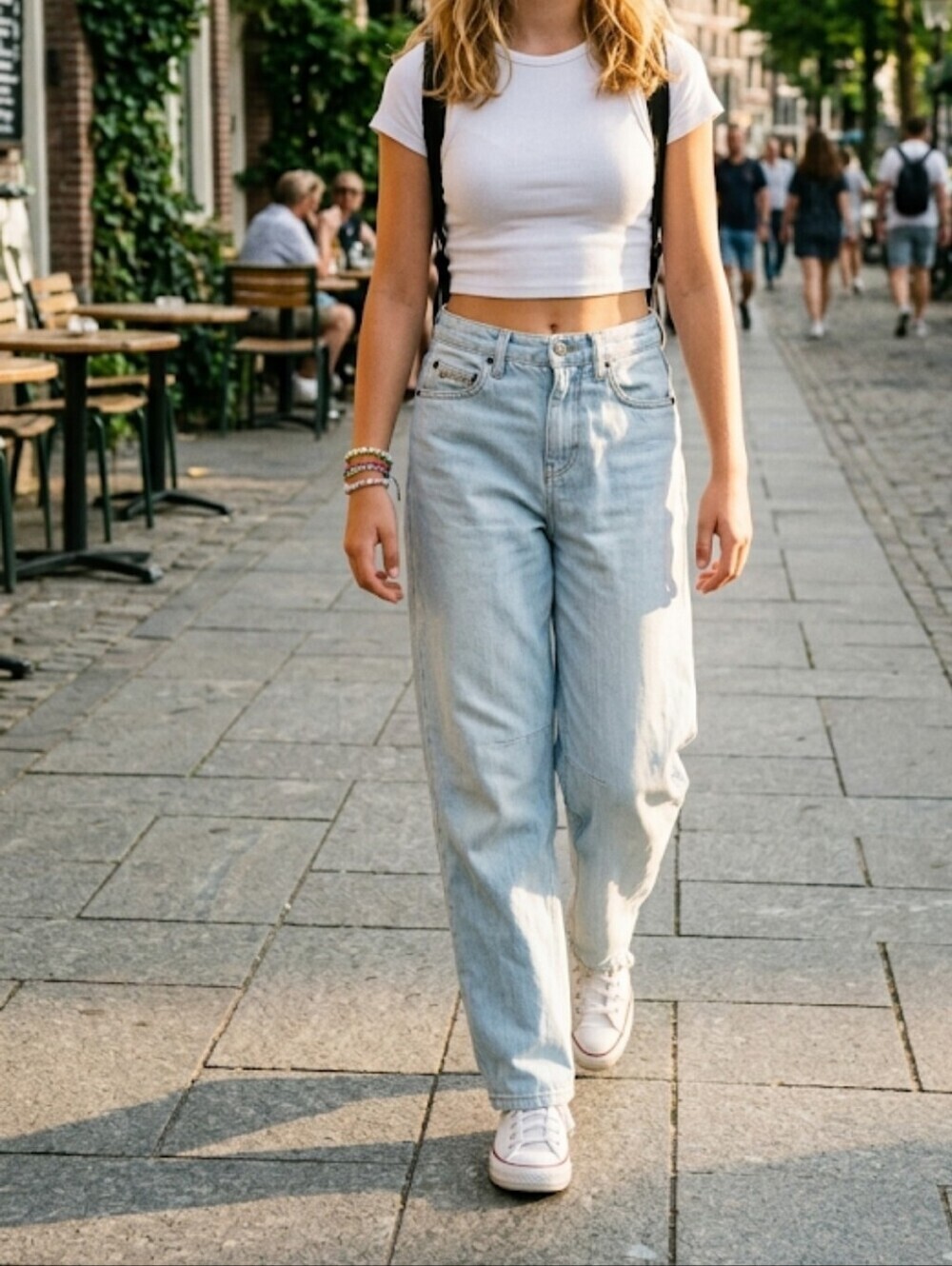 BDG Urban Outfitters Light Blue High-Rise Straight leg Jeans 25 W